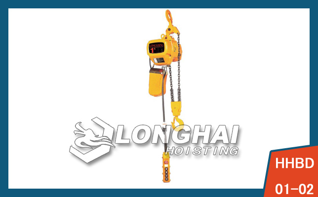  Electric Chain Hoist—1 Ton with Double Chain 