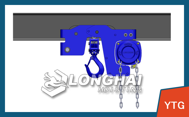 YTG-Ultra Low Headroom Manual Chain Hoist with Germany Style