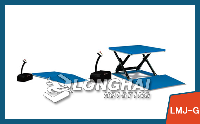 Low Profile Hydraulic Pump Electric Lift Table