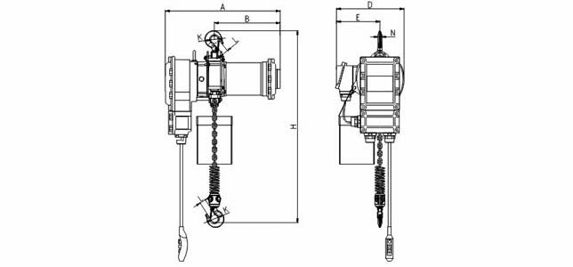 Explosion-proof Electric Chain Hoist