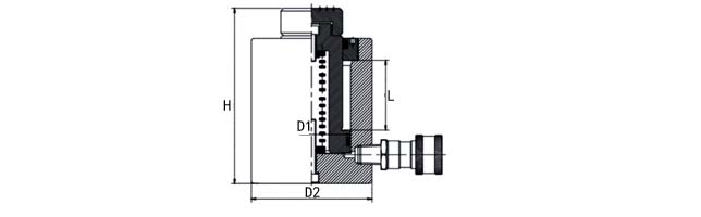 Single-acting Hydraulic Jack