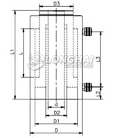 Double-acting Hollow Plunger Hydraulic Jack