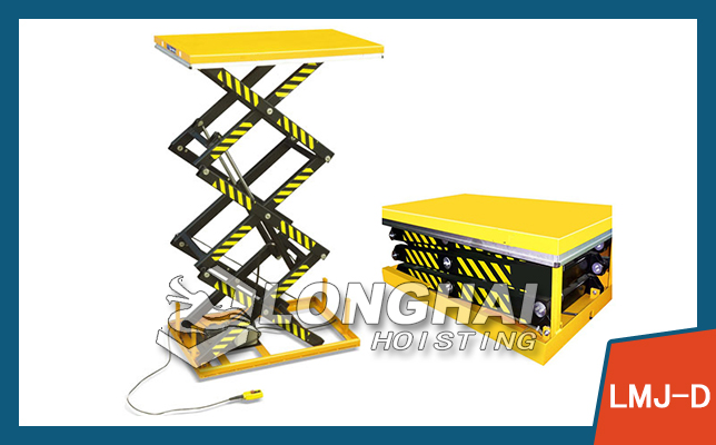 Electric Hydraulic Triple Scissors Lift Platform